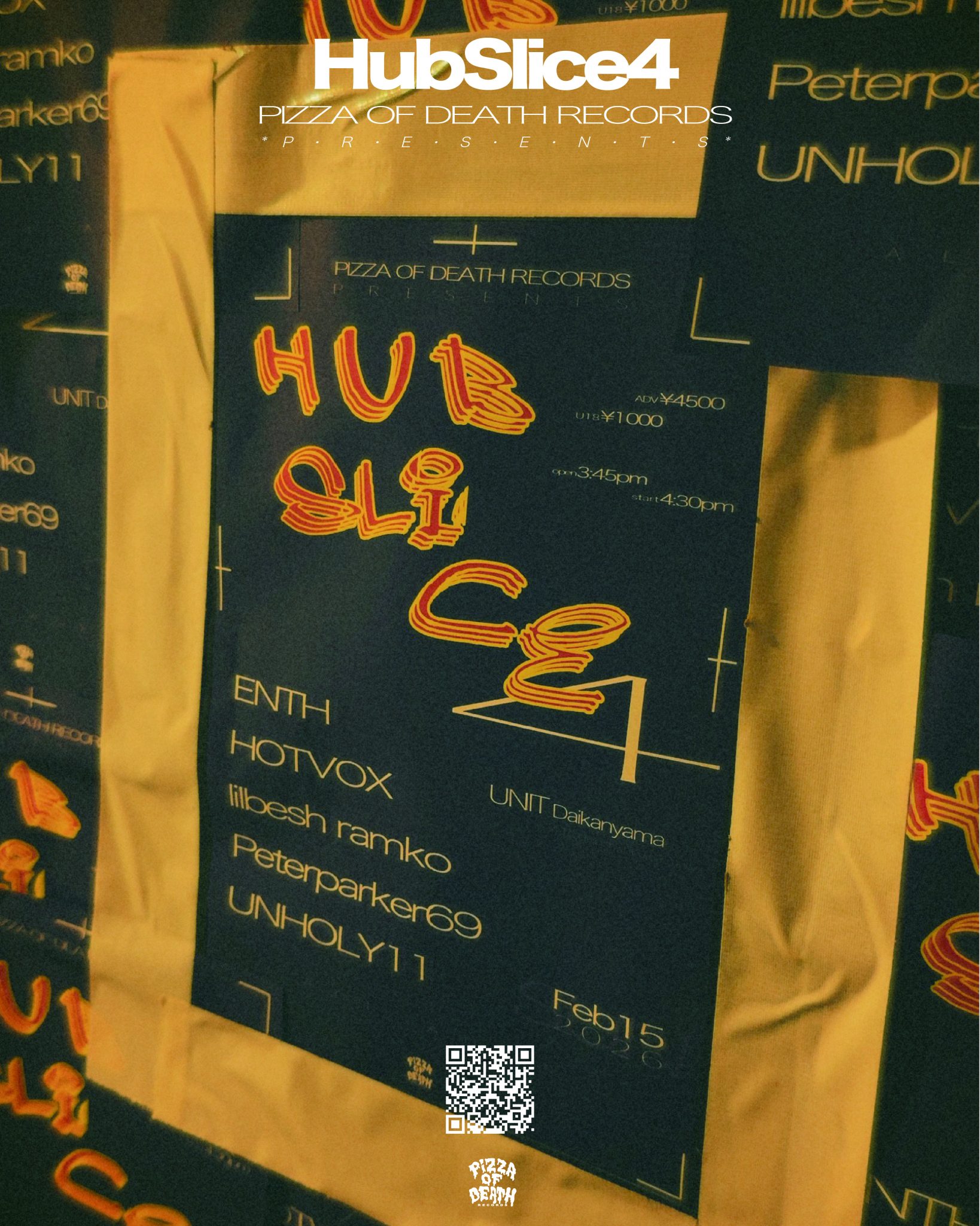 PIZZA OF DEATH RECOREDS presesnts Hub Slice4